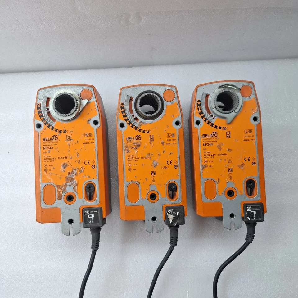 BELIMO NF24A DAMPER ACTUATOR 24V AC/DC 10Nm HVAC (USED WORKING) NF24A